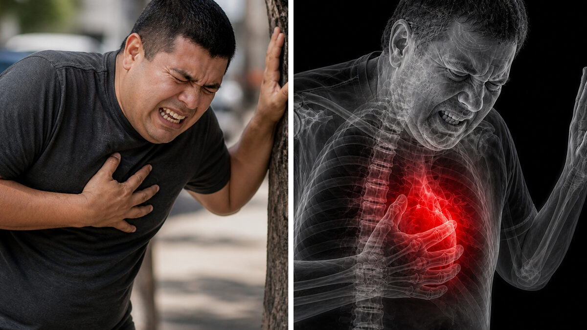 Días antes de un infarto, tu cuerpo te manda estas señales