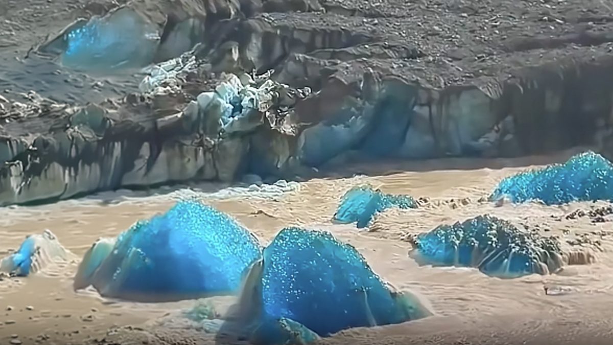 El hielo azul del Tíbet esconde una señal de alerta