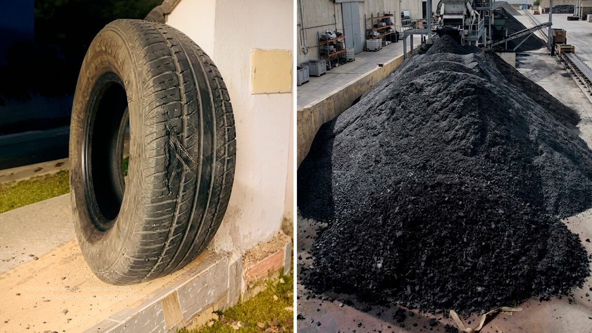 El nuevo oro negro. Las llantas viejas ahora valen mucho dinero