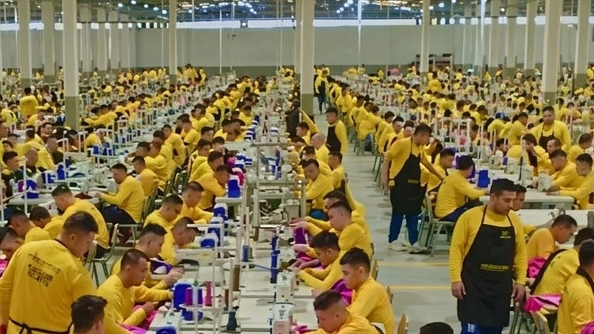 Hoy 45 mil presos trabajan en El Salvador: ya no son una carga