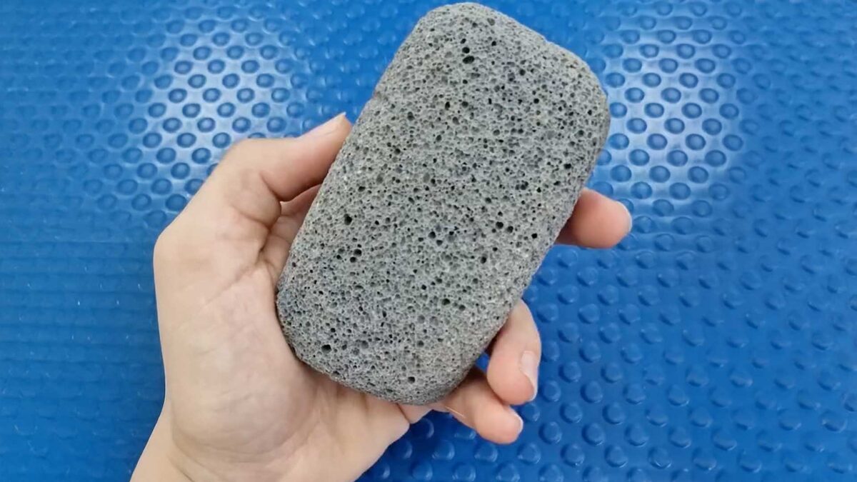 La Piedra Pómez es mejor que cualquier producto químico y no contamina