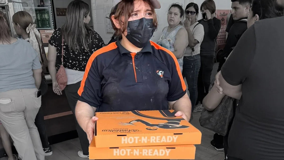 La trabajadora de Little Caesars que hizo llorar a todo México