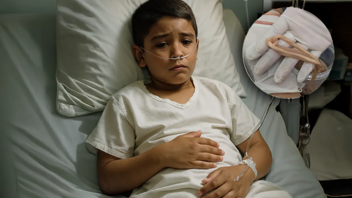 Le dolía el estómago… y lo que encontraron dentro de su cuerpo fue alarmante