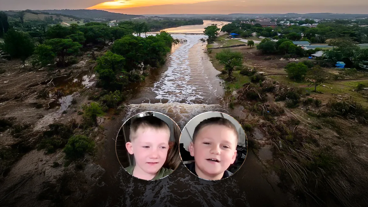 No sabía nadar, pero este niño de 9 años salvó a su hermanito de una tragedia durante la inundación