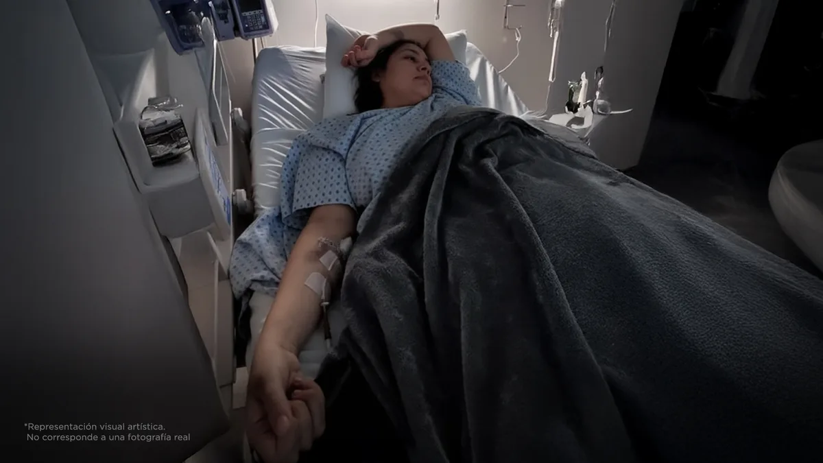 Pensó que eran cólicos, pero cuando fue al doctor, entendió todo