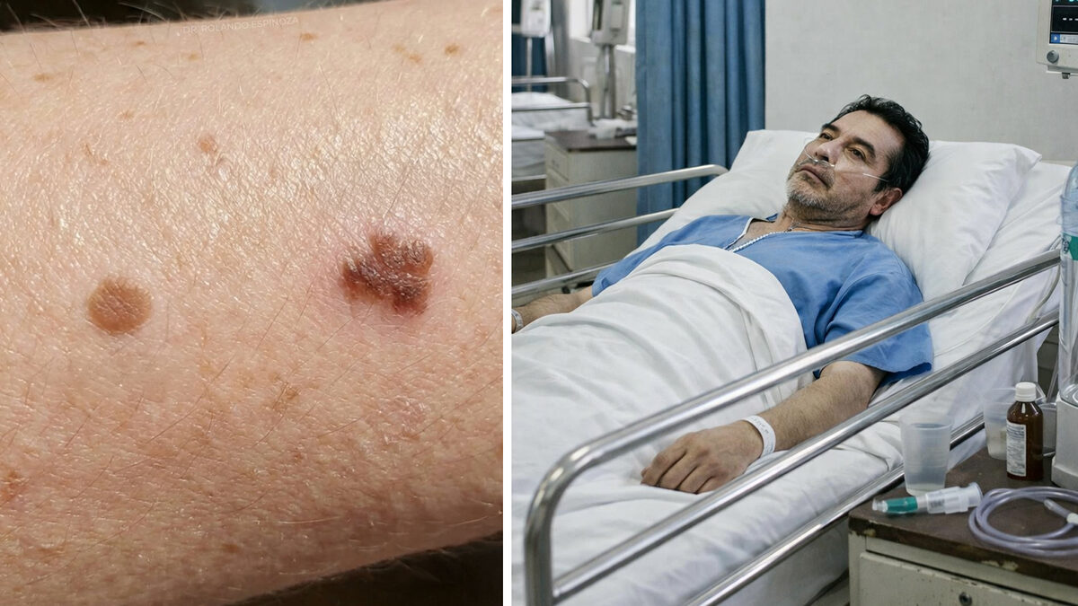 Pensó que solo era una mancha, pero 3 años después falleció