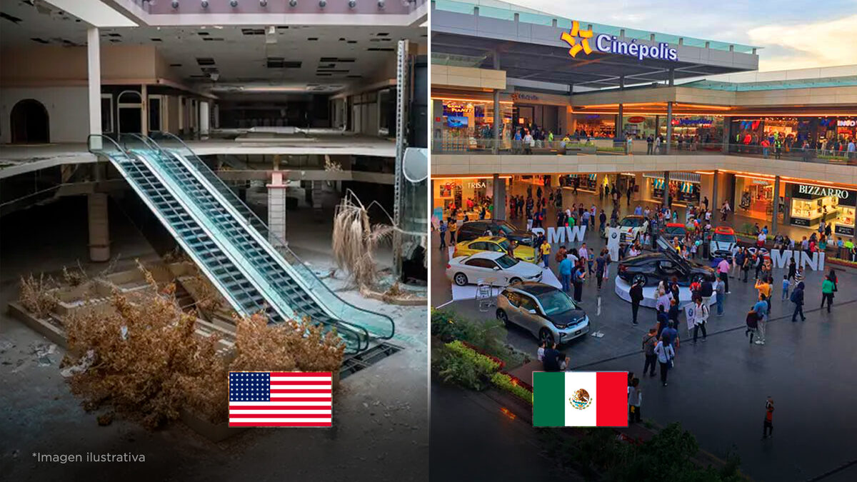 ¿Por qué las plazas comerciales están muriendo en EE. UU… y en México no?
