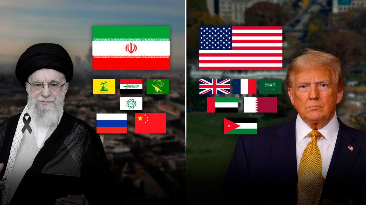 ¿Quiénes son los aliados de Estados Unidos y los de Irán?