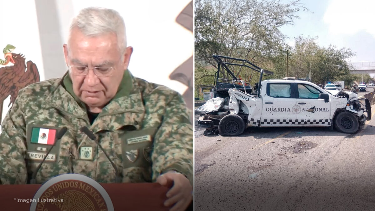 SECRETARIO DE LA DEFENSA LLORÓ POR LOS HÉROES CAÍDOS
