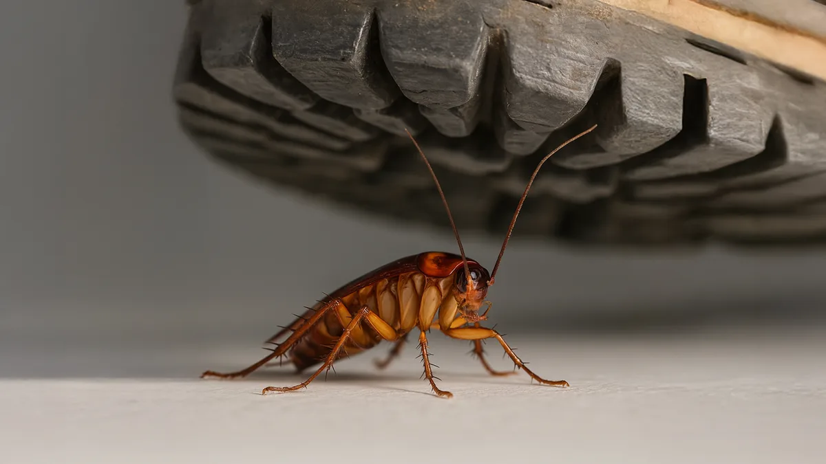 Si aplastas una cucaracha dentro de tu casa, debes también hacer esto