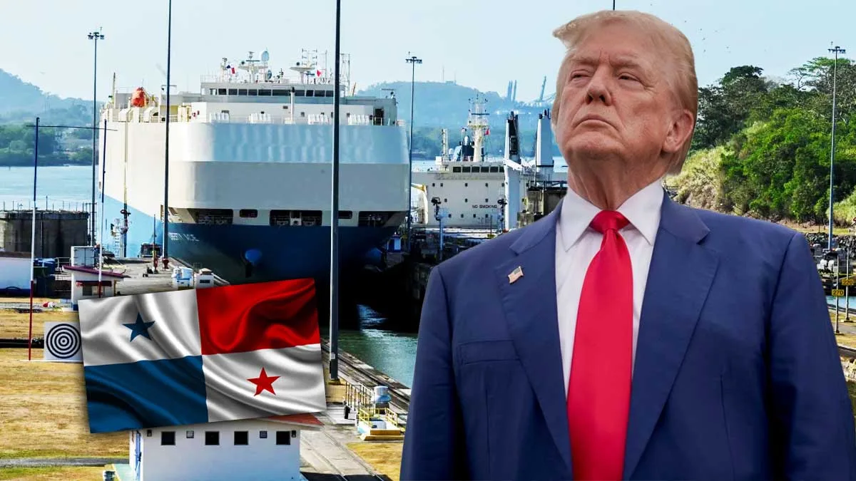 Trump reaviva tensiones históricas: amenaza con recuperar el Canal de Panamá